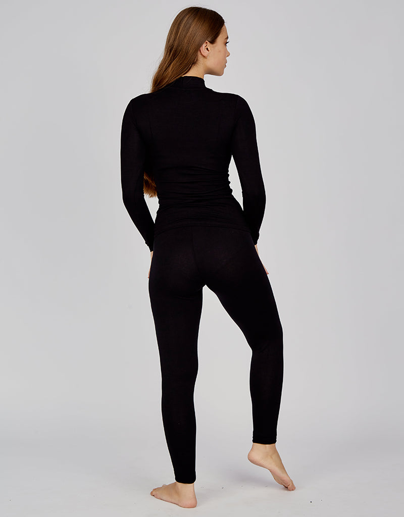 Poly Span Leggings - Dark Shades