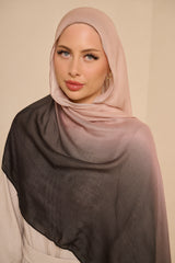 Sha006-Blck-Nude-Shawl