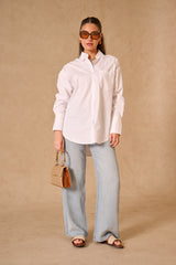 Cici Side Split Shirt
