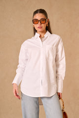 Cici Side Split Shirt
