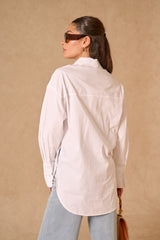 Cici Side Split Shirt