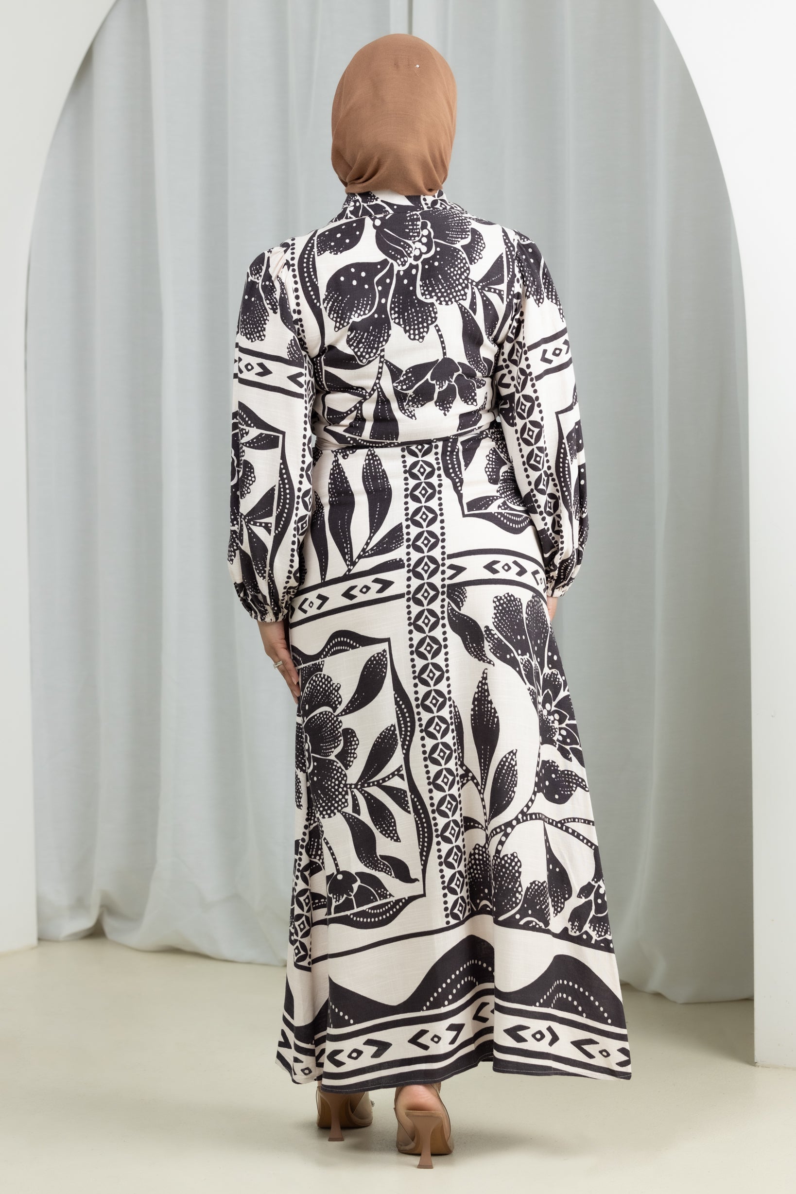 TFE9981-B_W-print-dress