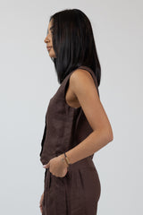 Coco 100% Linen Vest