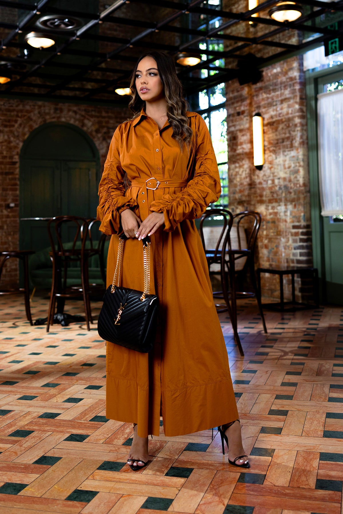 The Grand Amari Detailed Maxi Dress - Women's Modest Dresses - Modelle