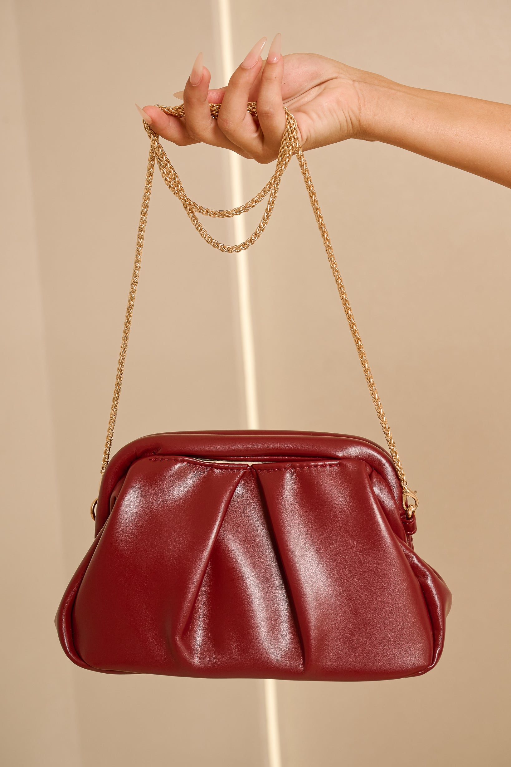 WH2562-Burgandy-Handbag