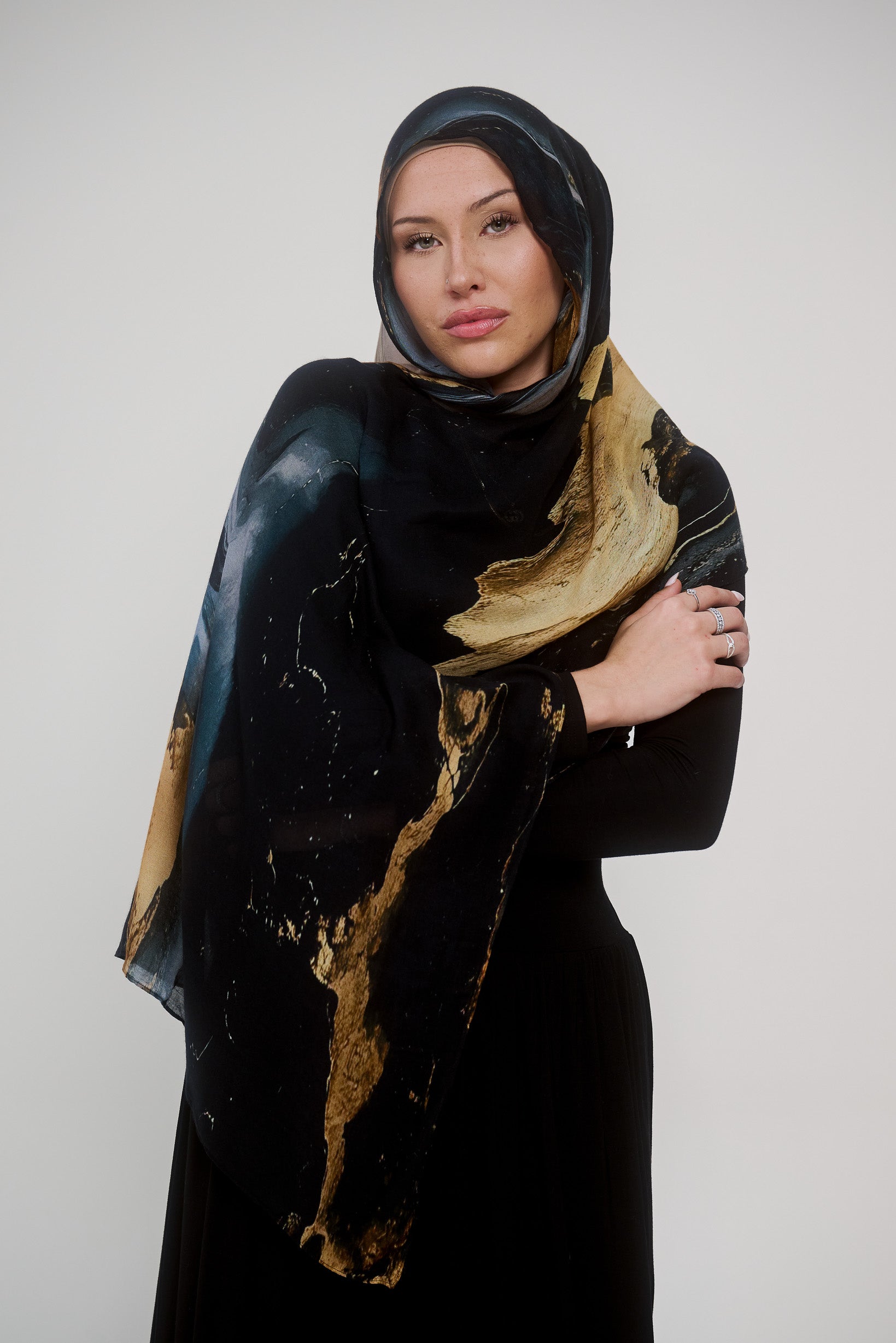 Watermark Modal Shawls - Dark Shades