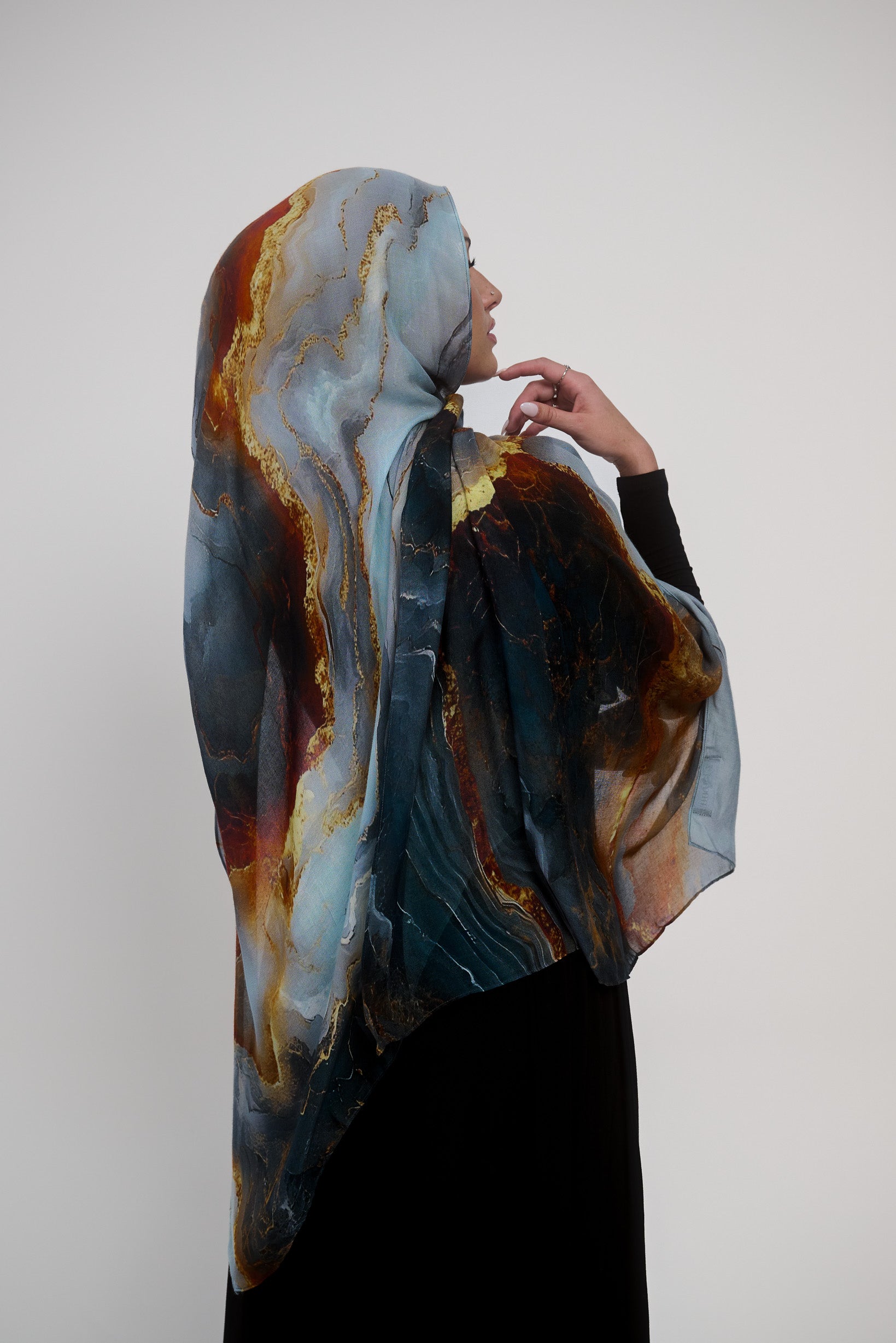 Watermark Modal Shawls - Light Shades