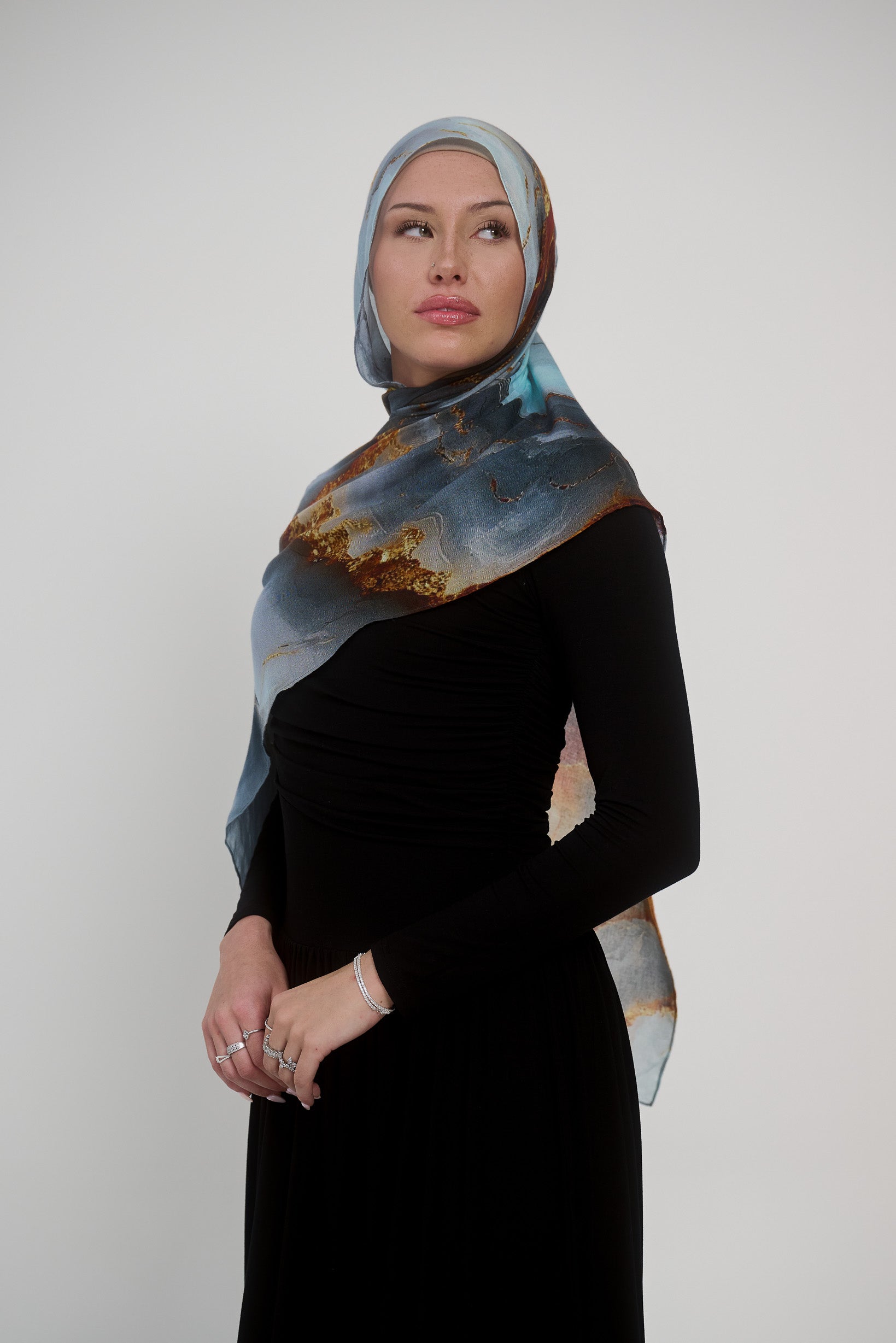 Watermark Modal Shawls - Light Shades