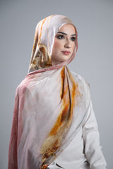 Watermark Modal Shawls - Shades of White