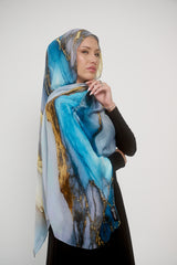 Watermark Modal Shawls - Light Shades