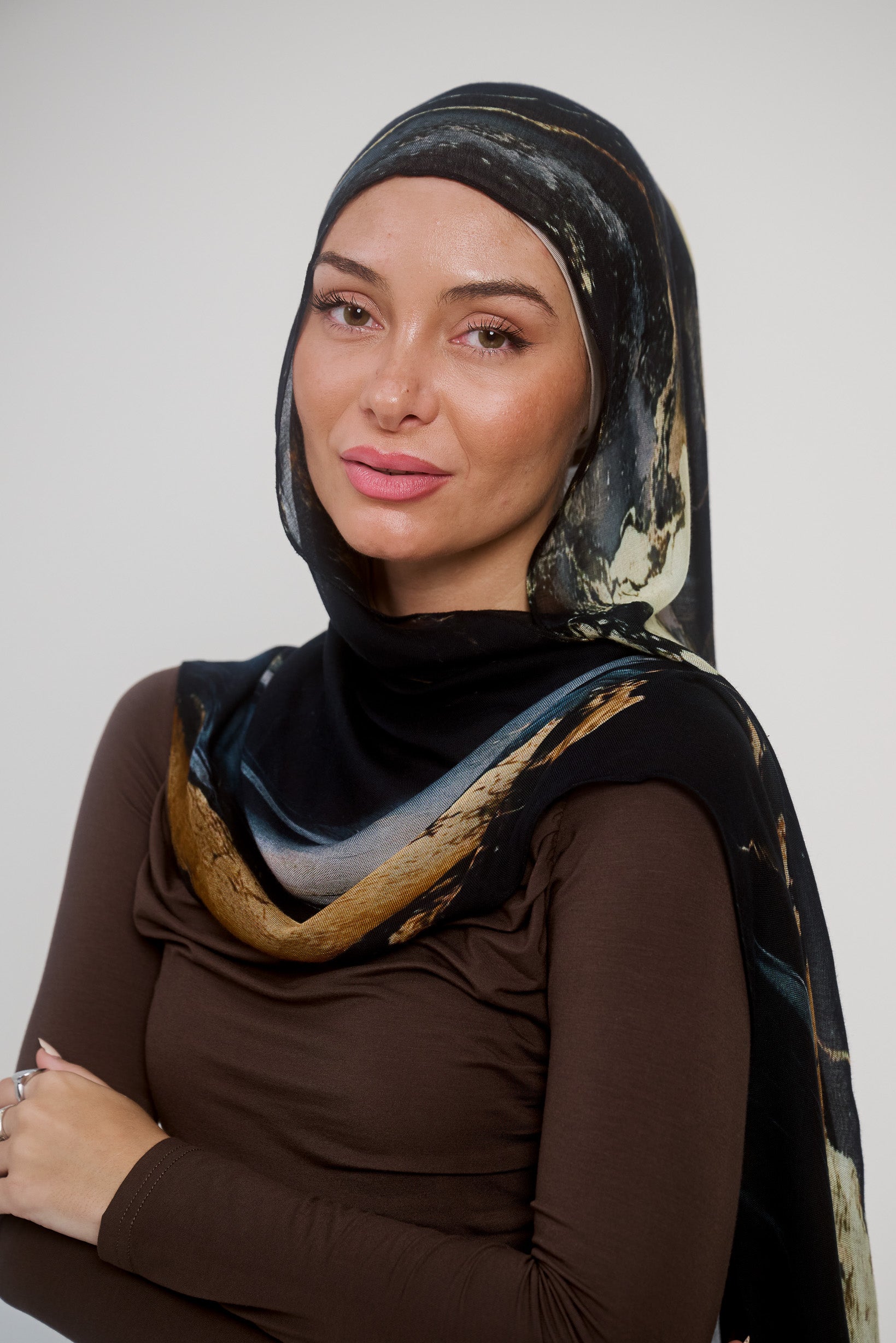 Watermark Modal Shawls - Dark Shades