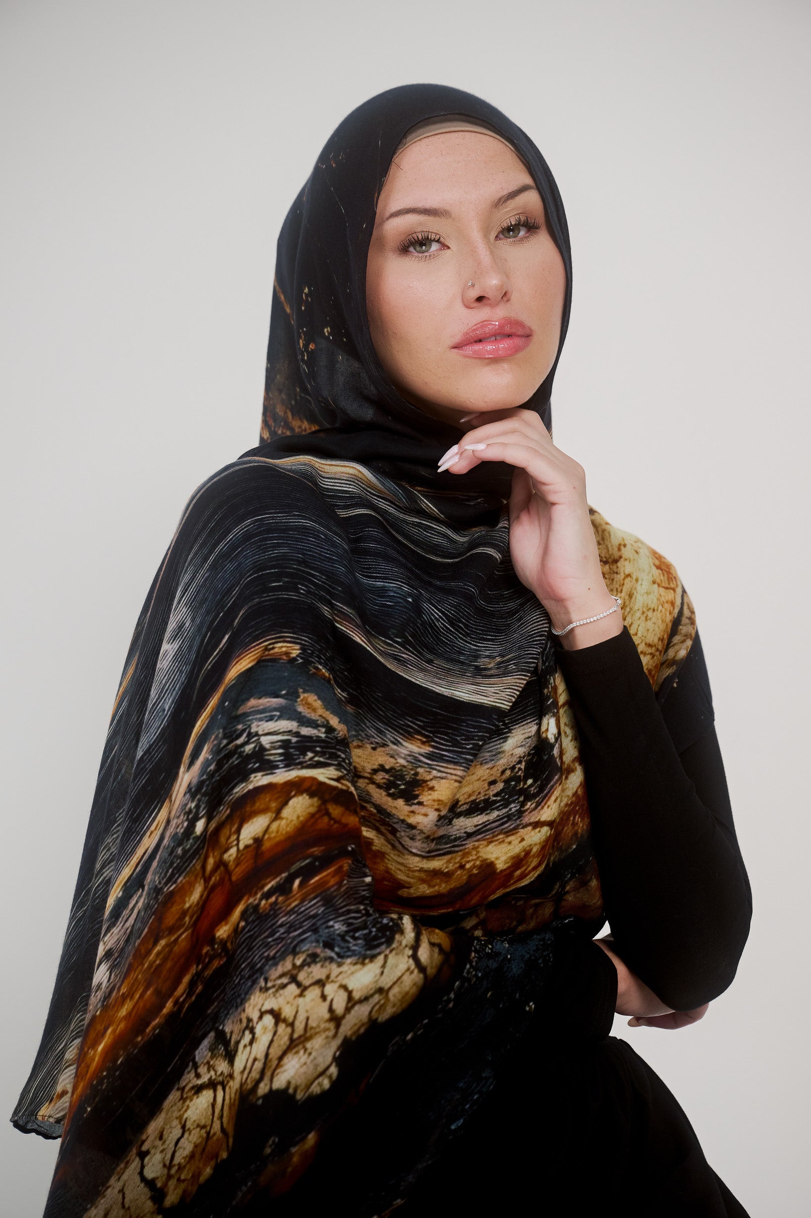 Watermark Modal Shawls - Dark Shades