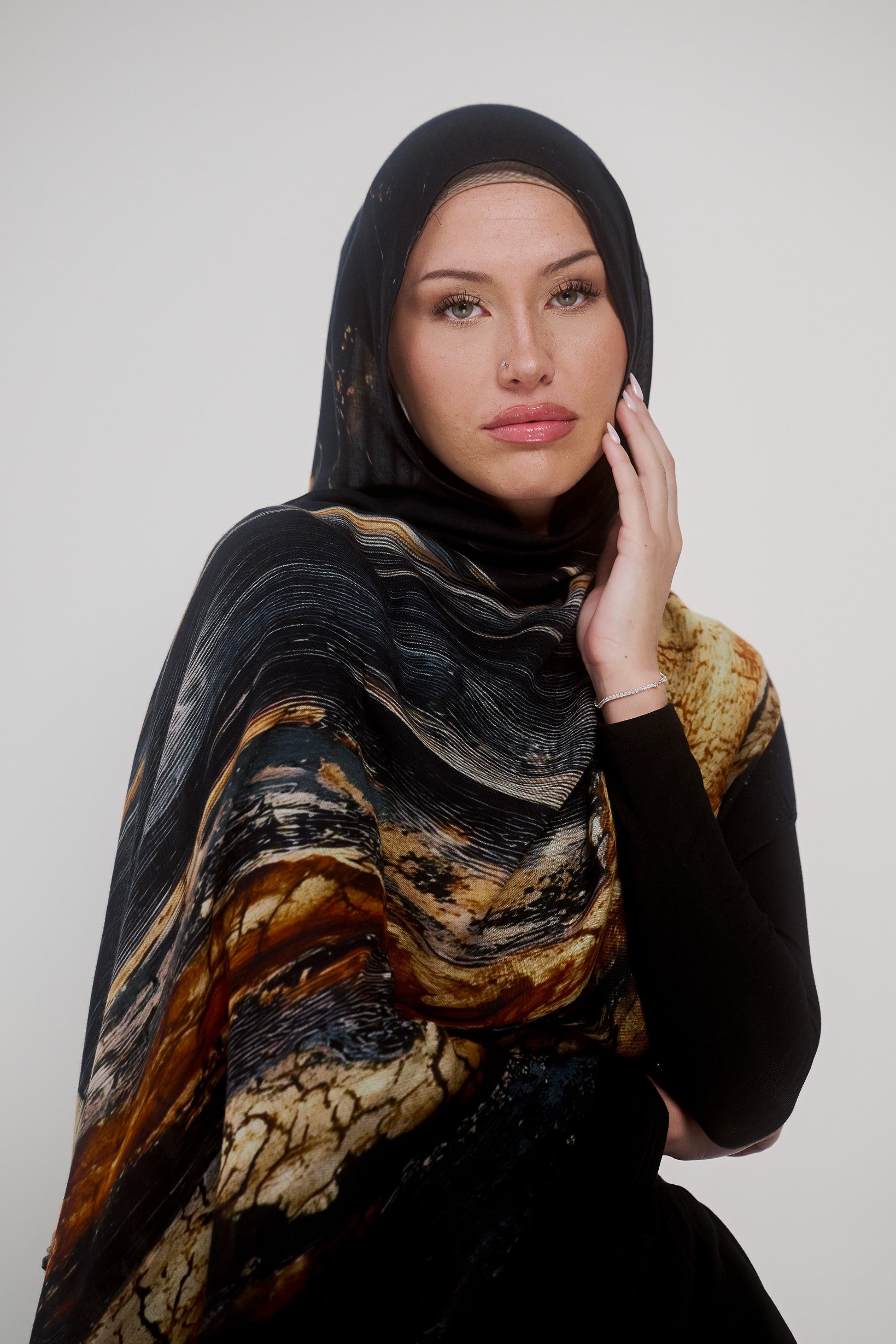 Watermark Modal Shawls - Dark Shades