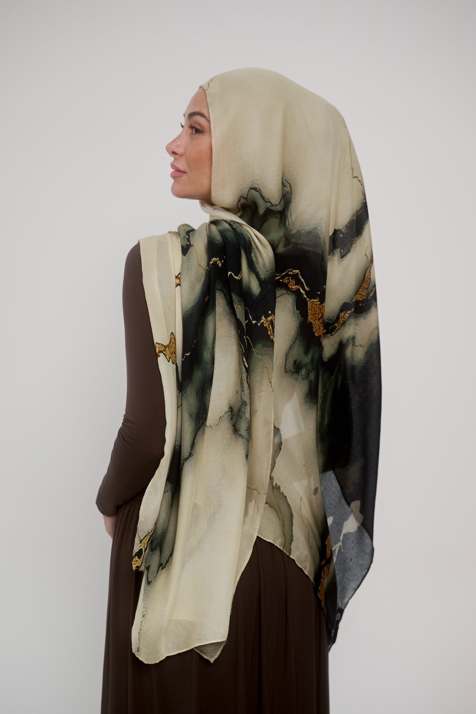 Watermark Modal Shawls - Light Shades