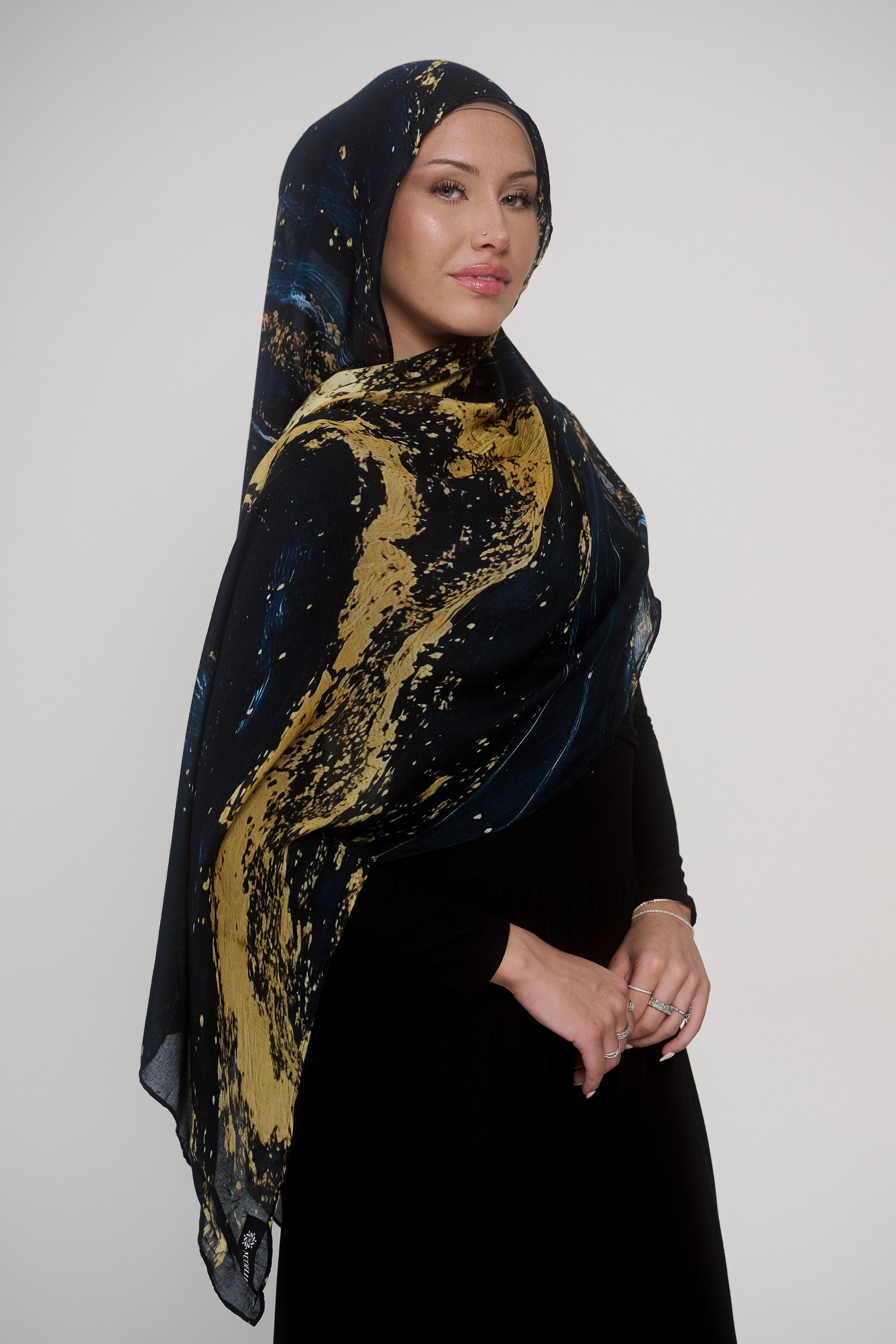 Watermark Modal Shawls - Dark Shades