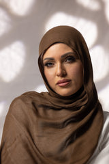 WS2222DarkChocolate-shawl-scarves-cotton