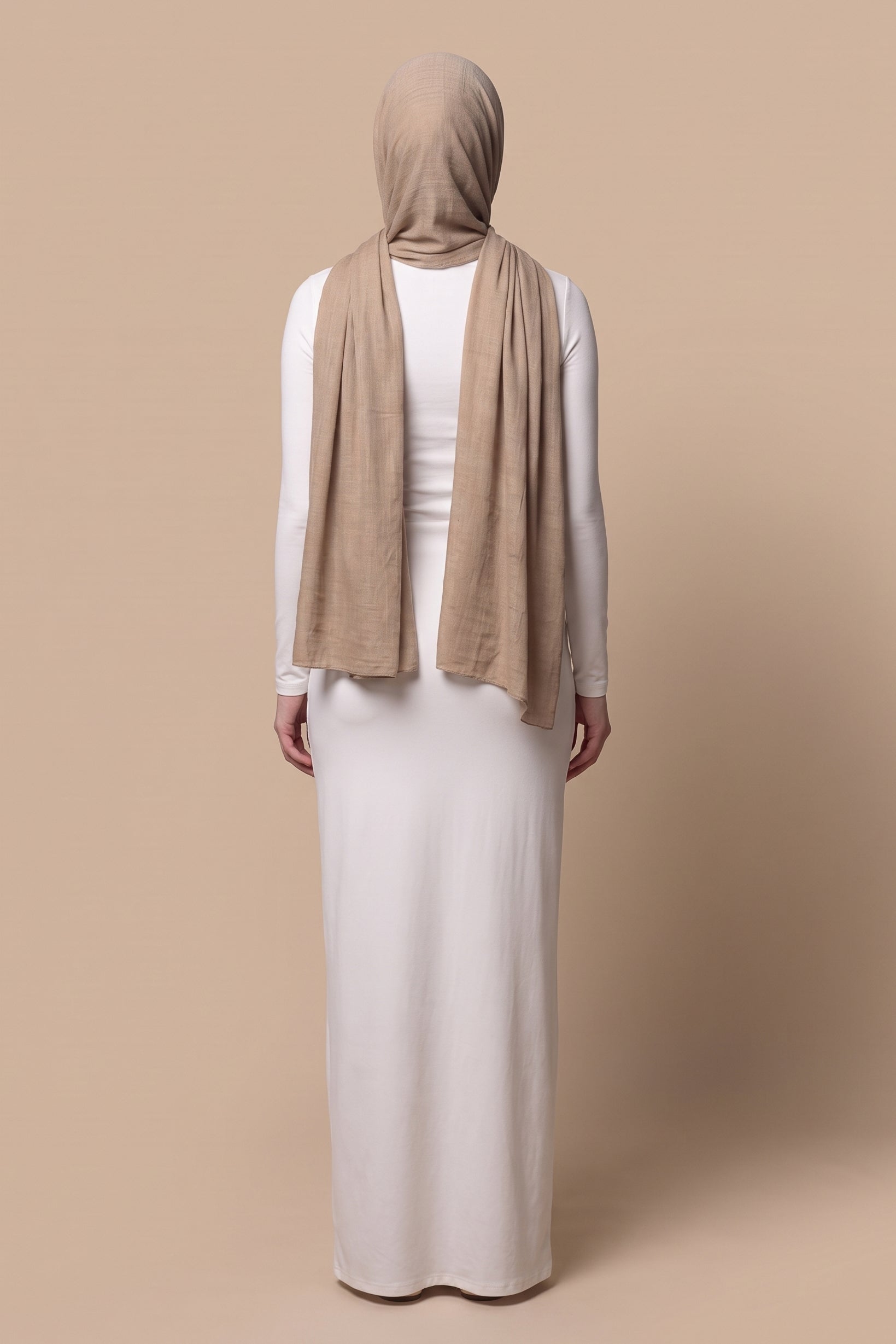 Cotton Modal Shawls - Shades of Dark Nude