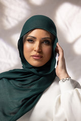 WS2222EmeraldGreen-shawl-hijab-cotton