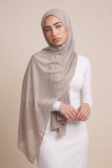 Cotton Modal Shawls - Shades of Grey