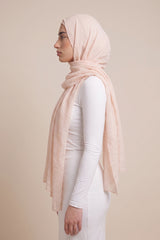 Cotton Modal Shawls - Shades of White
