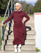 Knit Body Dress High Neck -  Modelle