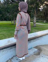 Knit Striped Body Dress -  Modelle