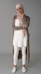 Knit Cardi With Hoody -  Modelle