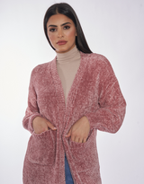 207-Pink-knit-cardigan
