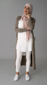 Knit Cardi With Hoody -  Modelle