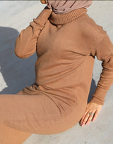 Knit Body Dress High Neck -  Modelle