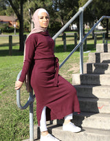 Knit Body Dress High Neck -  Modelle