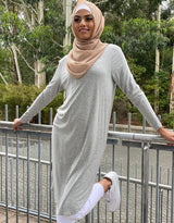 Ribbed Loop Midi Top