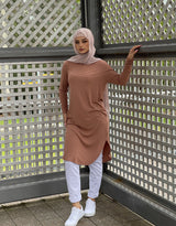 Ribbed Loop Midi Top