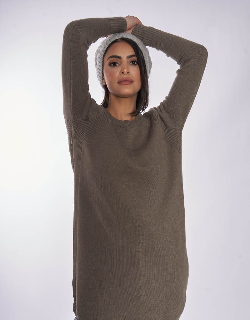 63035-Khaki-jumper-top-knit