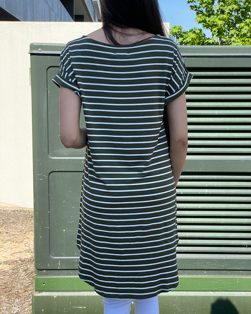 A51530-Khaki-Striped-Shirt