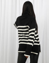 Striped Knit Top