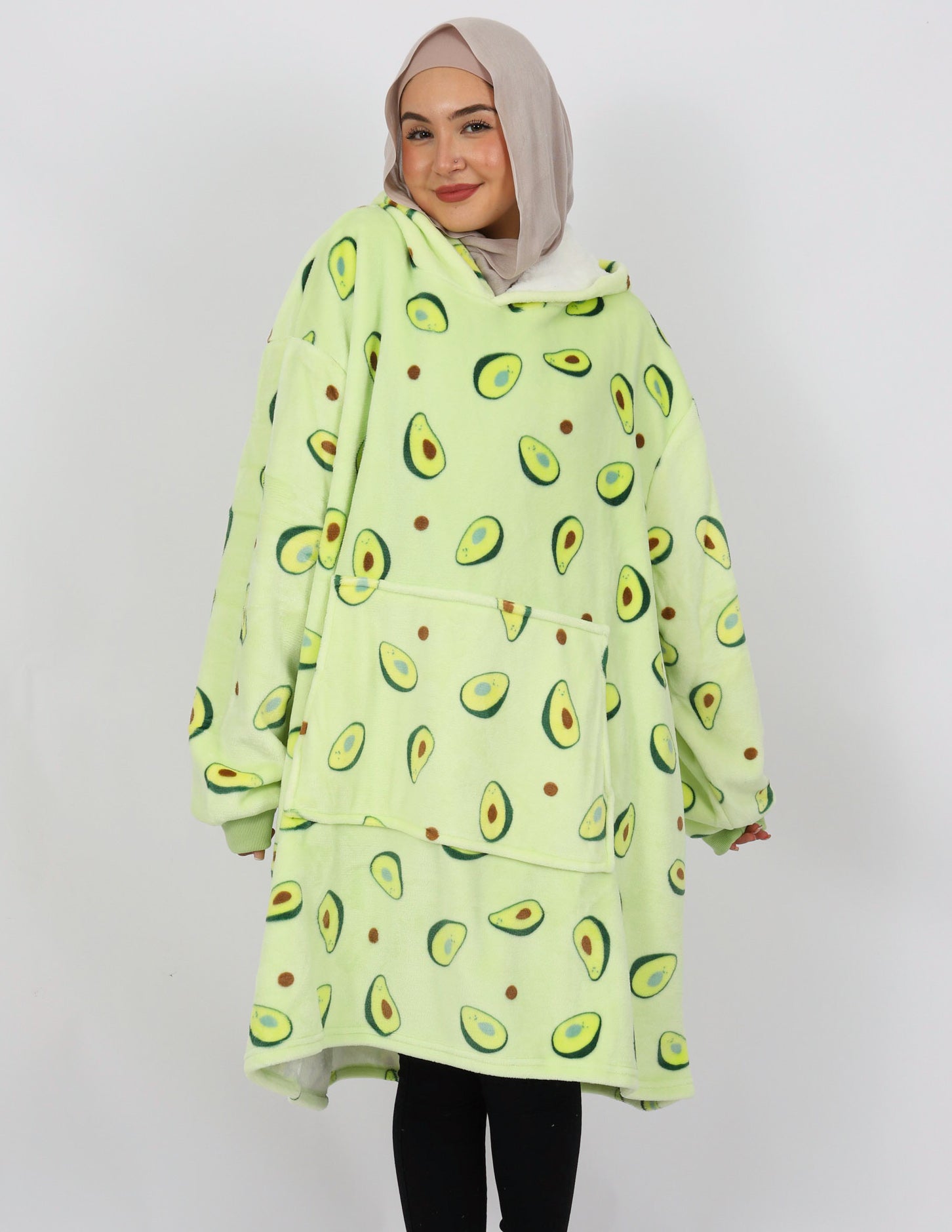 BH510258-Lime-blanketjumper-jacket