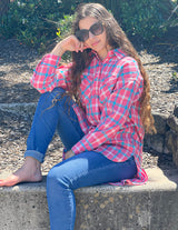 Raya Plaid Blouse