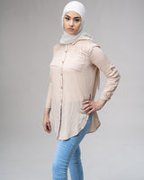 Sand Cotton Shirt -  Modelle