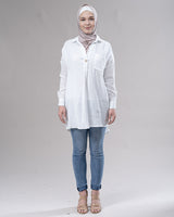 Long Shell Button Shirt -  Modelle