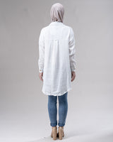 Long Shell Button Shirt -  Modelle