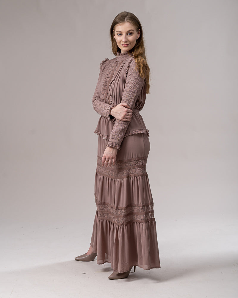 Ida Lace Trim Dress -  Modelle