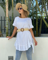 Frill Edge Blouse