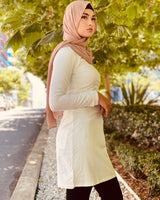 Raglan Sleeve Long Top
