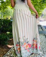 Pearl Floral Skirt