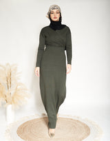 KN00017Khaki-dress-abaya