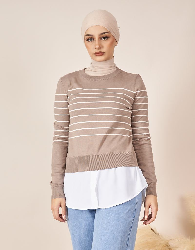 KN00019Mocha-knit-jumper