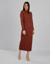 KN00036Chocolate-knit-dress-abaya