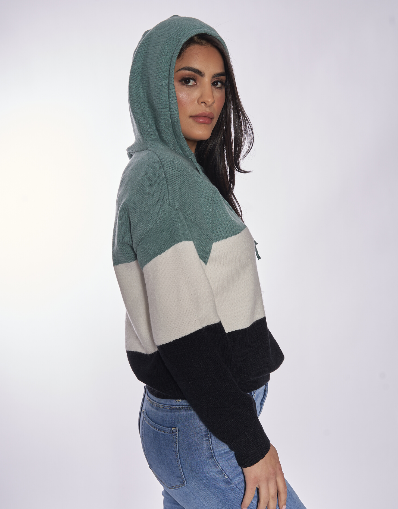 Pullover Knit with Hoody