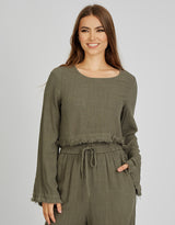 Lel120903-OLIVE-top-blouse